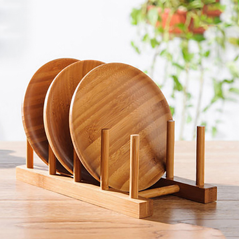 Bamboo Cutlery Set - Rak pengeringan dapur, rak dapur, panci