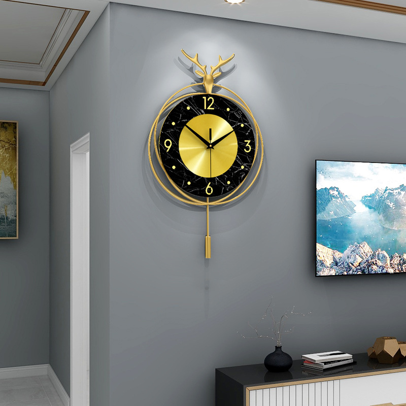 Jam dinding kepala rusa bergay - Luxury Lifestyle Homes ulasan dan harga