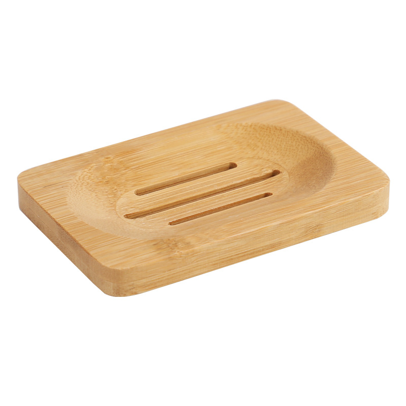 1 Buah Tempat Sabun Kayu Bambu - Bamboo Cutlery Set ulasan dan harga