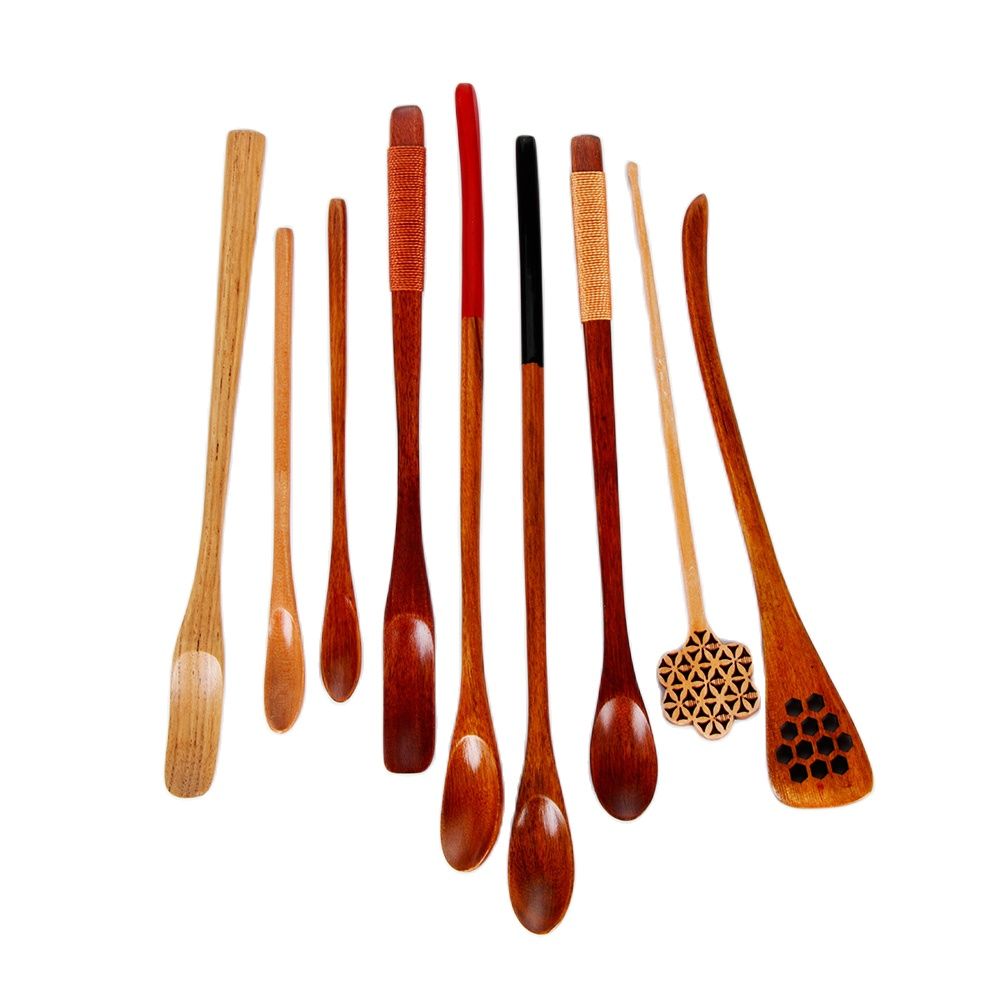 Alat Masak Kayu Alat Dapur Bam - Bamboo Cutlery Set ulasan dan harga