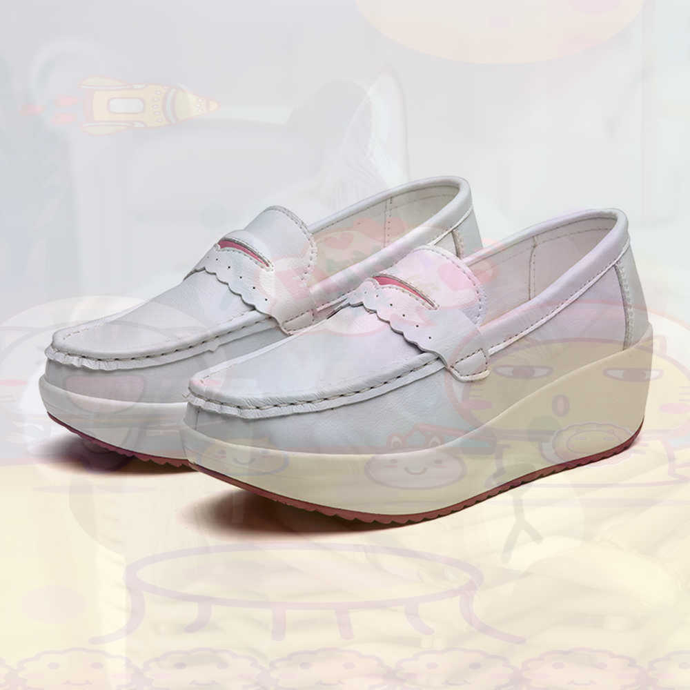 Plataform Sepatu Kets Merah Mu - Luxury Lifestyle Goods ulasan dan harga