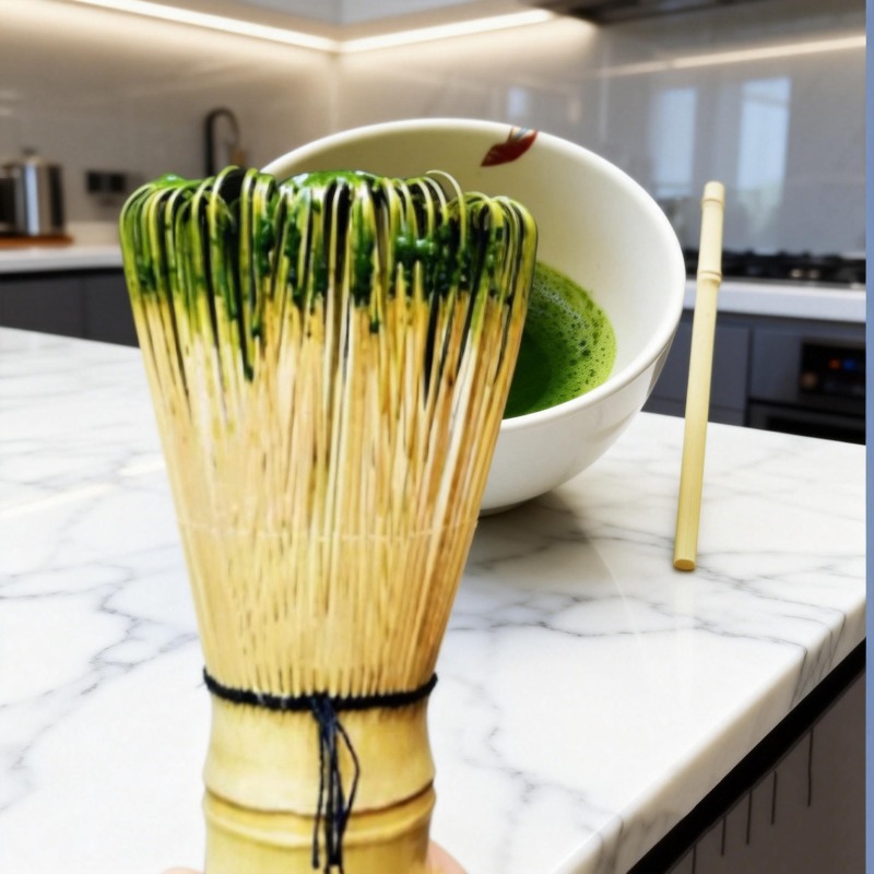 Sikat pengocok teh matcha Jepa - Bamboo Cutlery Set ulasan dan harga