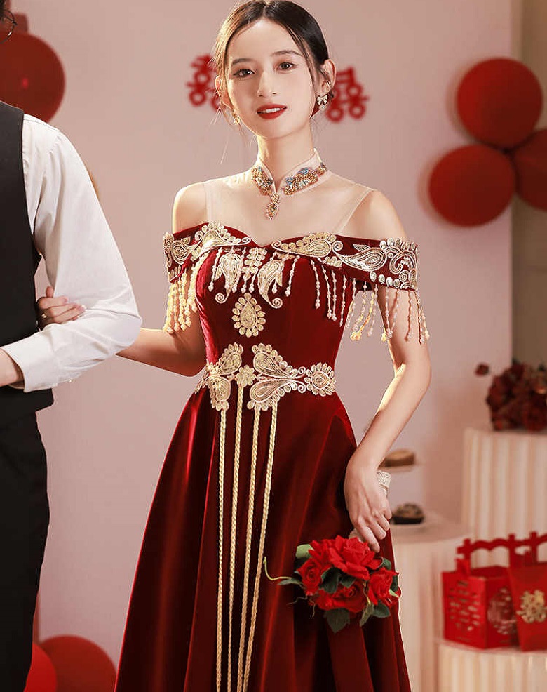 Gaun Cheongsam Gaya Cina untuk - Luxury Lifestyle Dress ulasan dan harga