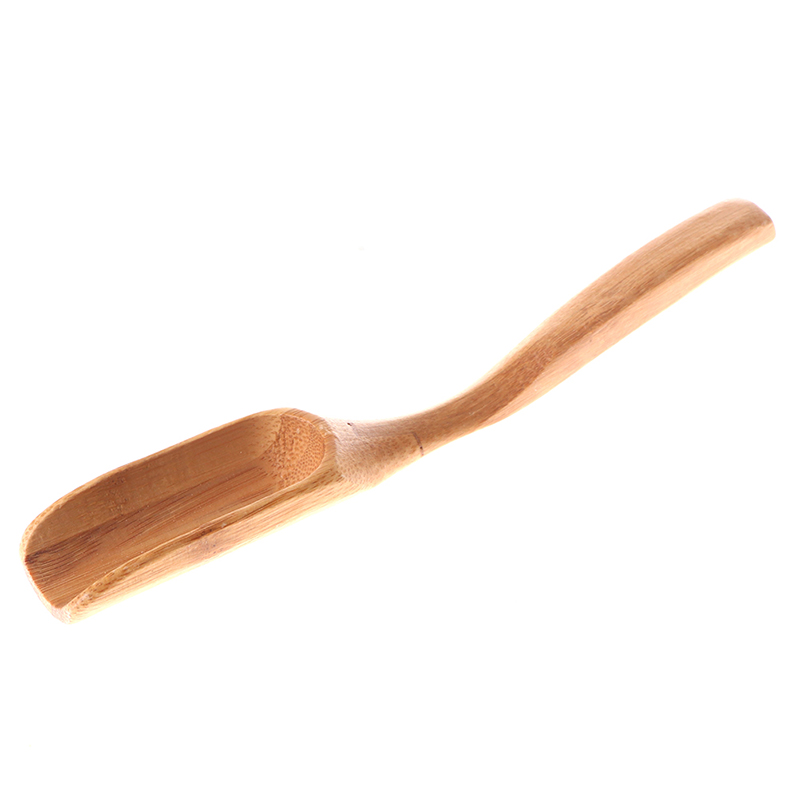 Sendok bambu sekop teh Kung se - Bamboo Cutlery Set ulasan dan harga
