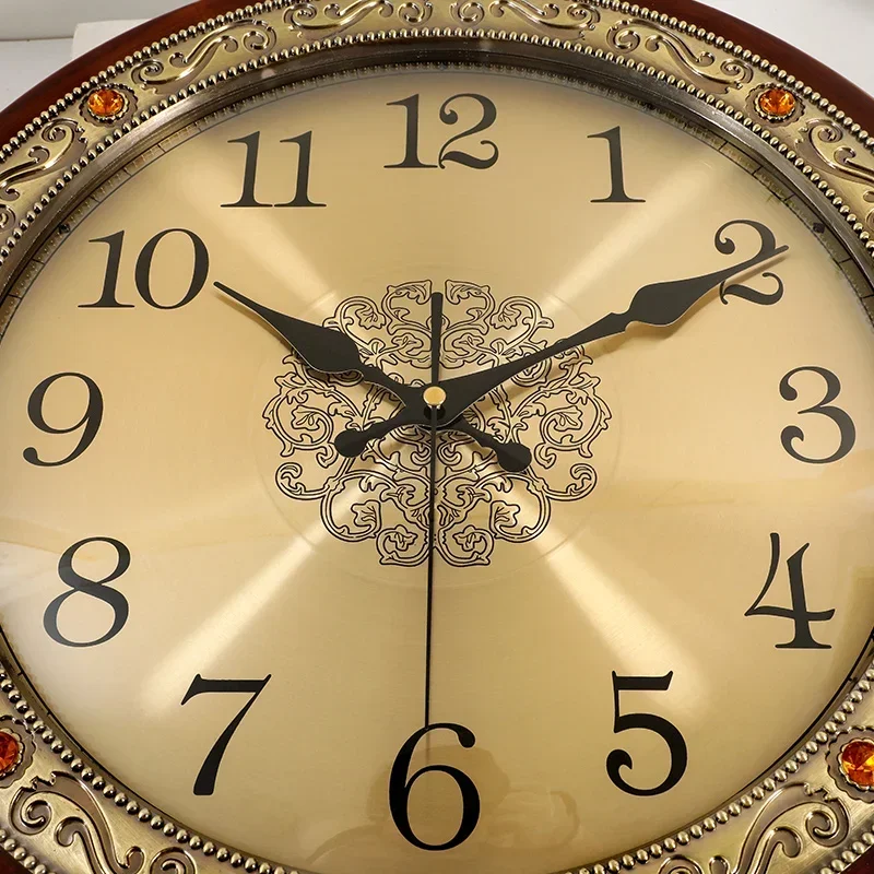 Jam Dinding Kayu Mewah Logam R - Luxury Lifestyle Gifts ulasan dan harga