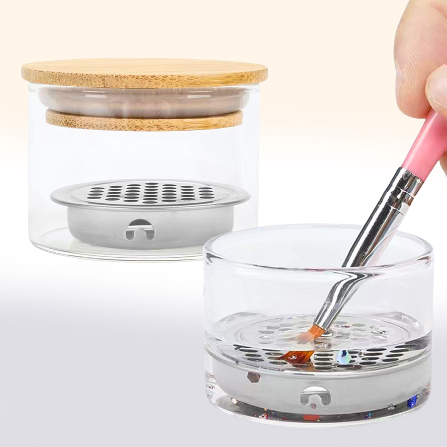 Cawan Pencuci Kuas Nail Art, P - Bamboo Cutlery Set ulasan dan harga