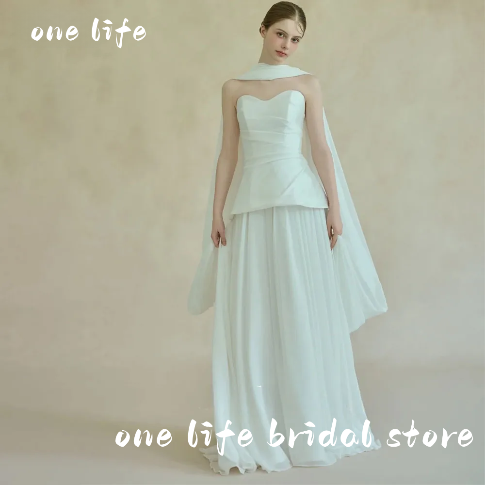ONE LIFE Gaun Pengantin A-Line - Luxury Lifestyle Dress ulasan dan harga