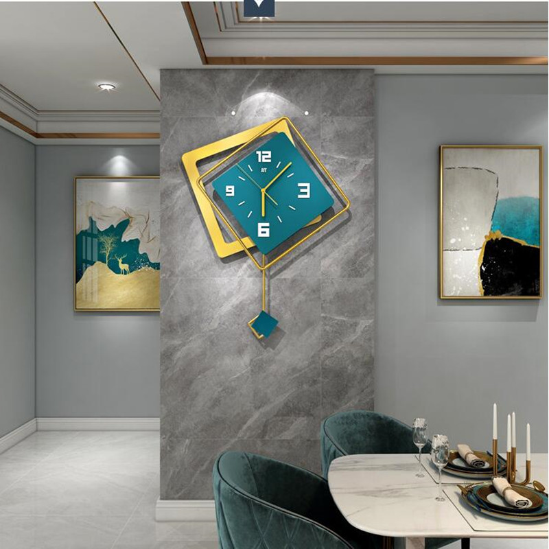 Jam Dinding 3D Nordic Square S - Luxury Lifestyle Homes ulasan dan harga