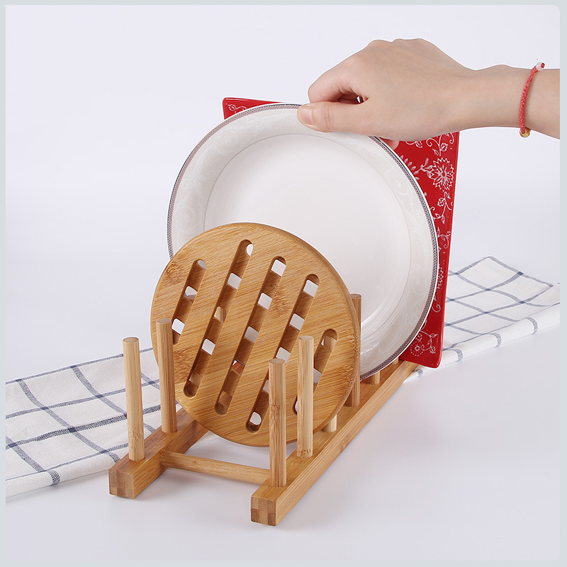 Rak pengeringan dapur, rak dap - Bamboo Cutlery Set ulasan dan harga