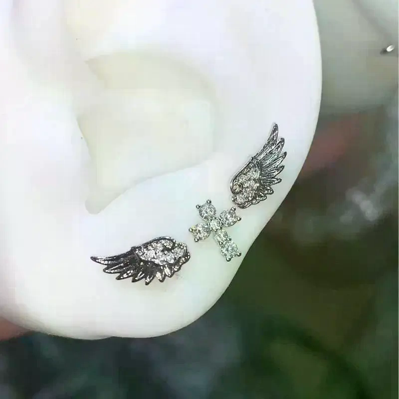 Anting Salib Sayap Malaikat Pe - Luxury Lifestyle Gifts ulasan dan harga