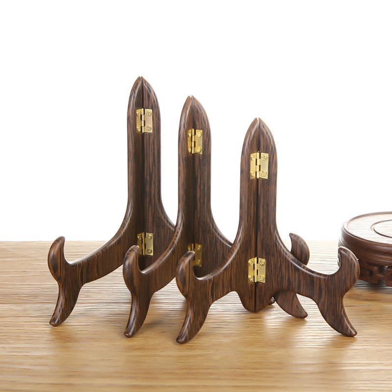 1Pc Rak Pajangan Piring Kayu V - Bamboo Cutlery Set ulasan dan harga