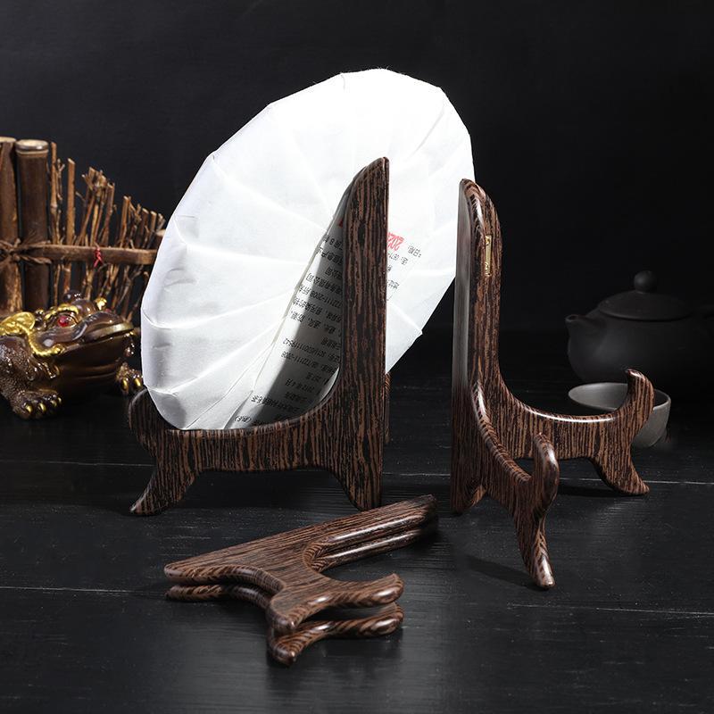 1Pc Rak Pajangan Piring Kayu V - Bamboo Cutlery Set ulasan dan harga