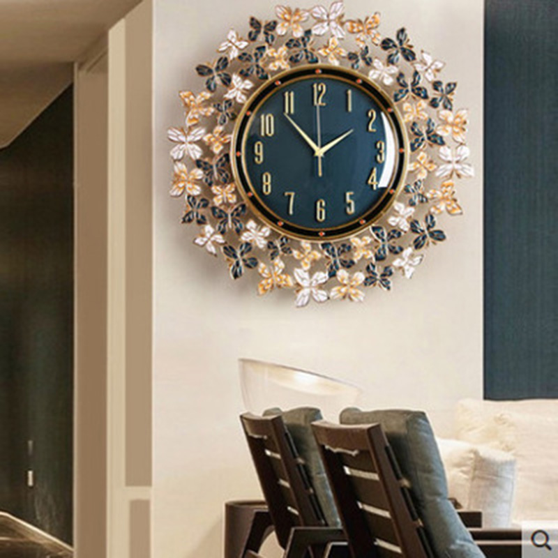 Jam Dinding Kupu-kupu Enamel J - Luxury Lifestyle Homes ulasan dan harga
